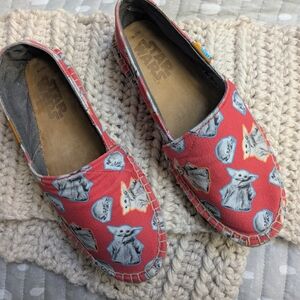 Star Wars Reddish Orange Slip-On Shoes